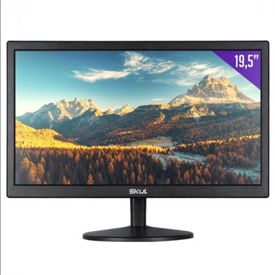 Monitor SKUL 19,5" Office LED 5MS com Entrada Hdmi+vga - SM1955MS