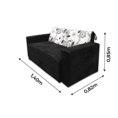 Sofá-cama 2 Lugares Pratik 5000 Mamflex