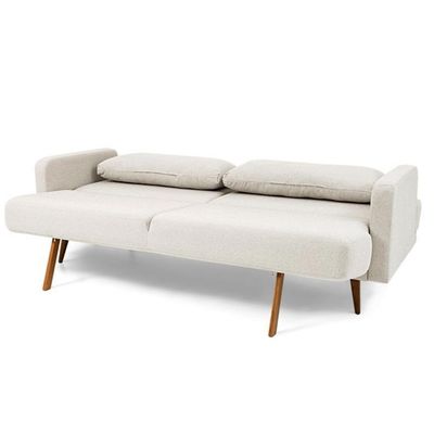 Sofá-Cama 3 Lugares Mh-1605 Herval Linho Bege C