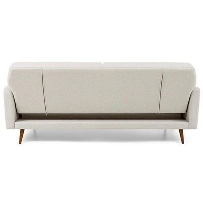 Sofá-Cama 3 Lugares Mh-1605 Herval Com Usb Linho Bege C