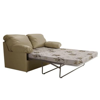 Sofá-cama 2 Lugares Mh-1496 Herval Colchão Casal Bege K
