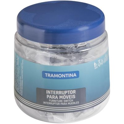 Interruptor Tramontina P/ Moveis 10 A Em 127 V E 6 A Em 250