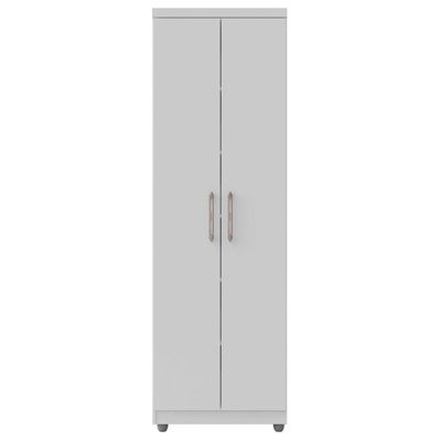 Armário Organizador Multiuso 2 Portas E 6 Nichos Branco