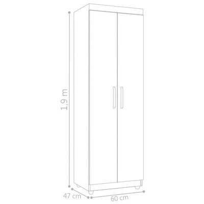 Armário Multiuso Albion Branco