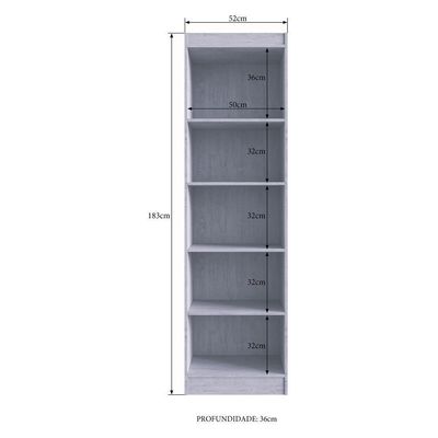 Armário 2 Portas Multiuso Multimóveis Vcr8002 Branco