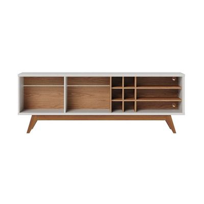 Rack Para Tv Ate 70 Polegadas Isabel Off-white Matte Freijo