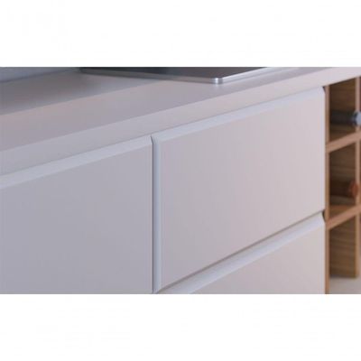 Rack Para Tv Ate 70 Polegadas Isabel Off-white Matte Freijo