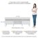 Rack Tv 65" Retrô 2 Portas Paris Multimóveis V3327 Branco