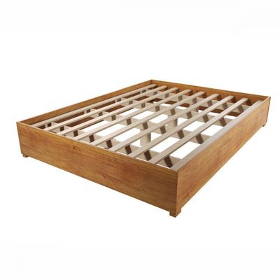 Base Cama Box Casal Imperatriz Com Pés Mel Viero Mel