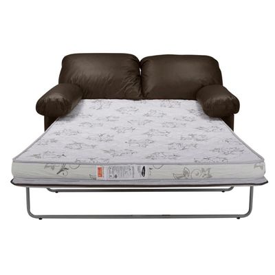 Sofá-cama 2 Lugares Mh-1456 Herval Colchão Casal Marrom K