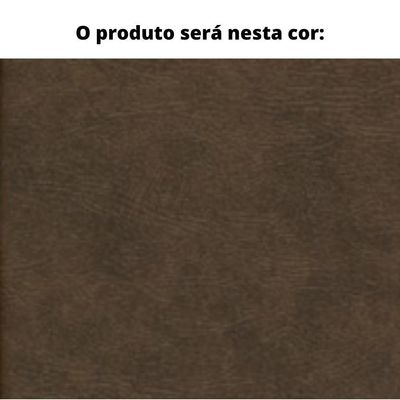 Sofá-cama 1 Lugar Mh-1496 Herval Colchão Solteiro Marrom K