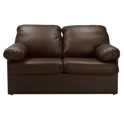 Sofá-cama 2 Lugares Mh-1496 Herval Colchão Casal Marrom K