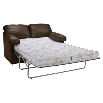 Sofá-cama 2 Lugares Mh-1496 Herval Colchão Casal Marrom K