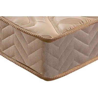 Cama Box Baú Queen: Colchão Espuma Paropas D33 Pasquale + Base CRC Suede Clean(158x198)