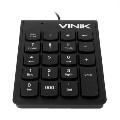 Teclado Numérico Usb Dynamic 20 Teclas Cabo 1.8M Preto - Dt91