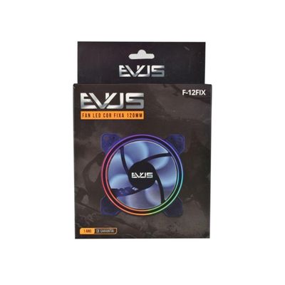 Cooler Gamer Evus F-12Fix Fan 12Cm Com Led