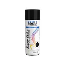Tinta Aerossol Alta Temperatura 350ml - Tekbond Preto Brilhante