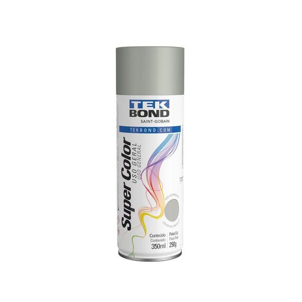 Tinta Aerossol Tekbond Uso Geral Aluminio 350ml