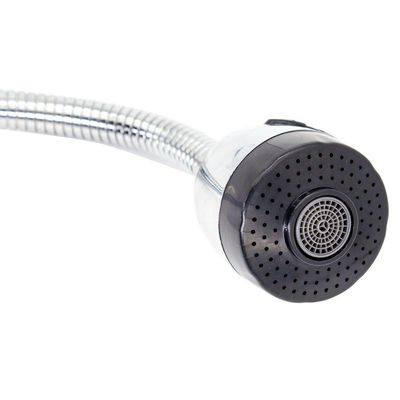 Torneira Gourmet Flexível Cromada Cozinha Mesa Bancada 1/4 Volta