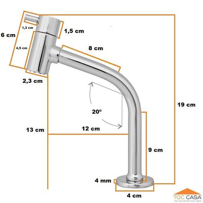 Torneira De Mesa Para Lavatório - Veneza 1197