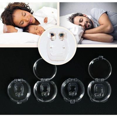 Dispositivo Anti Ronco Magnético De Silicone Clip Nasal