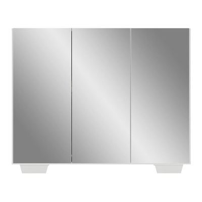 Sapateira Com Espelho 3 Portas Multimóveis V6023 Branco