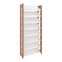 Sapateira Multimóveis Vcr35000 Branco/Amêndoa Branco/Amêndoa