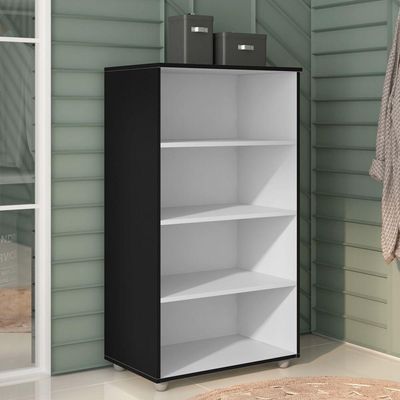 Armário Organizador Multiuso Rosana 2 Portas Preto