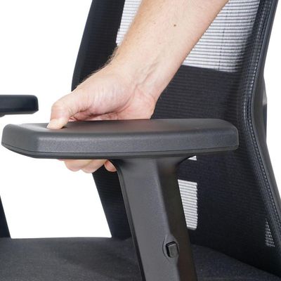 Cadeira De Escritório Diretor Executiva Flex Mesh Waw Design Base Giratória Braço E Altura Ajustável