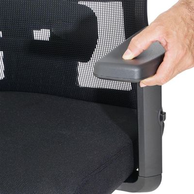 Cadeira De Escritório Diretor Executiva Flex Mesh Waw Design Base Giratória Braço E Altura Ajustável