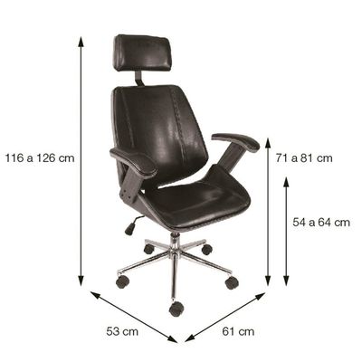 Cadeira Giratória Alta Bergen Lisboa Estrutura Madeira Laminada Revstida Em Pu Branco Base Rodízio