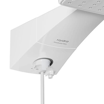 Ducha Chuveiro Hydra Quadratta Max Eletrônico Branco 110v