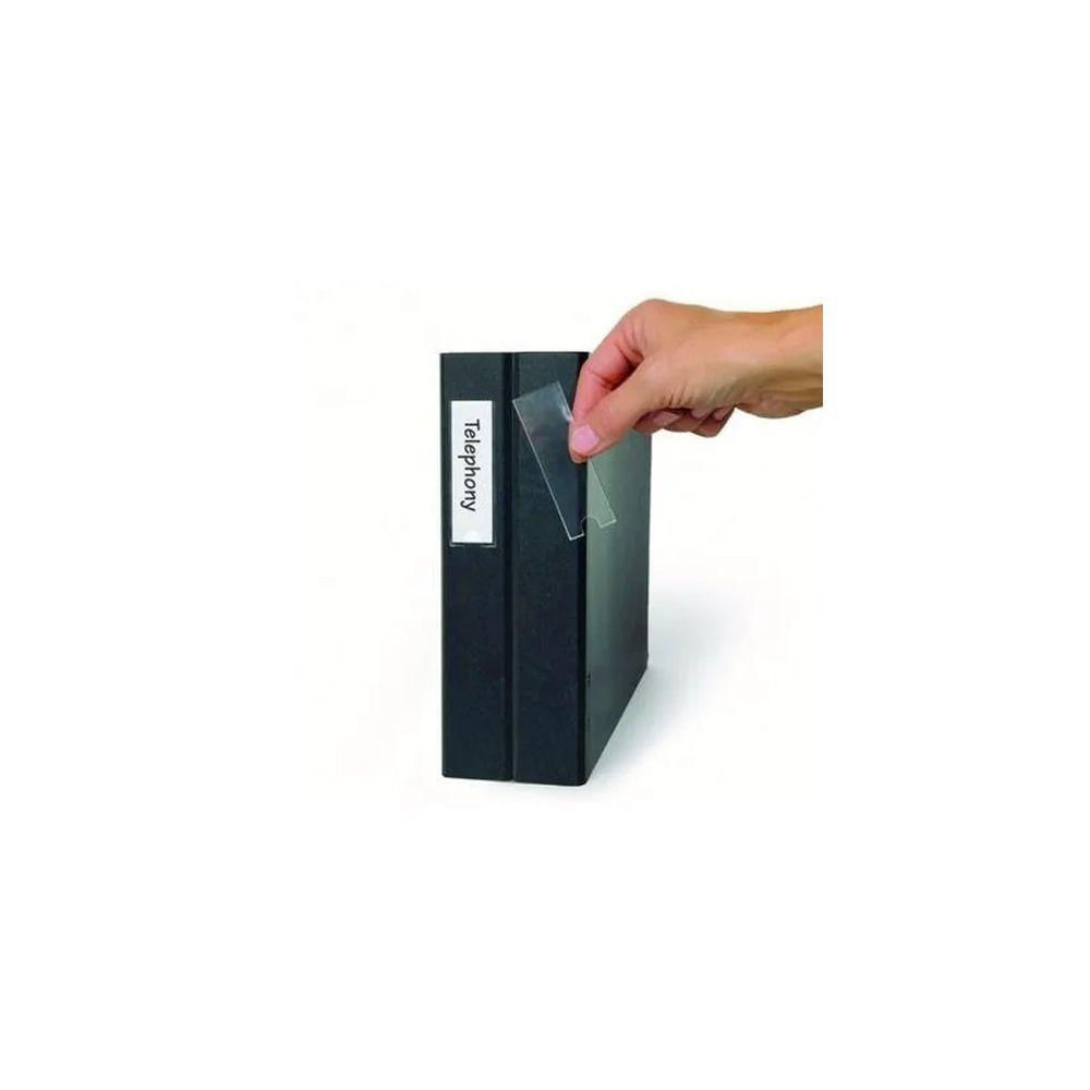Porta Etiquetas Auto Adesivo 55X150Mm - Embalagem 4 Unds