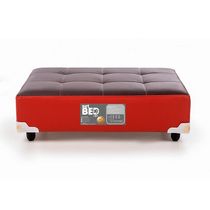 Cama Pet Bed Marrom/vermelho 80x60x19cm