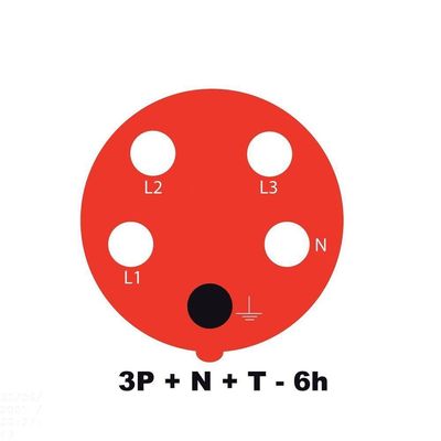 Tomada De Acoplamento Industrial 3p+n+t 32 A 380-415 Vca 6 H Tramontina Tramontina