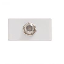 Módulo Para Tomada Tv Sat Coaxial Direta Tramontina Branco 57115/042
