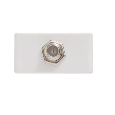 Módulo Para Tomada Tv Sat Coaxial Direta Tramontina Branco 57115/042