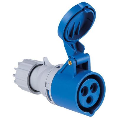 Tomada De Acoplamento Industrial 2P+T 16 A 220-250 Vca 6 H