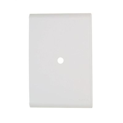 Placa Com 1 Furo 9,5 Mm 4x2 Tramontina Liz Branca 57106/002