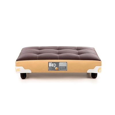 Cama Pet Bed Marrom/bege 60x40x12cm