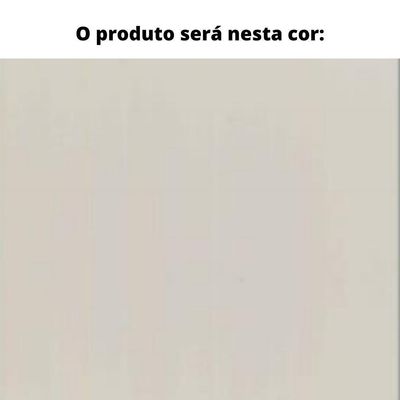 Mesa De Jantar Mh-5299 Herval Redonda 110 Cm Madeira Laca Fosca Off White Base Off White