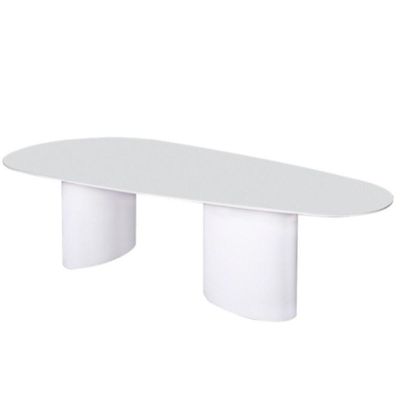 Mesa De Jantar Orgânica Duo 244x137cm Laqueada
