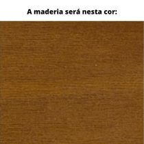 Mesa De Jantar Mh-5346 Herval Retangular 220 Cm Madeira Amêndoa Vidro Off White