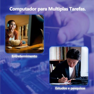 Computador Desktop, Intel Core I7 3º Geração, 8gb Ram, Hd Ssd 120gb, Conexões Usb/vga/hdmi/lan/som
