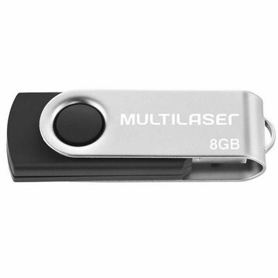 Pen Drive Multilaser Twist Usb 2.0 8Gb Pd587