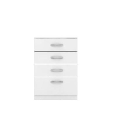Conjunto Quarto Guarda Roupa E Comoda Jones Branco