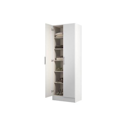 Armário Multiuso Lavanderia 525 C/ 2 Portas Noce - Carraro