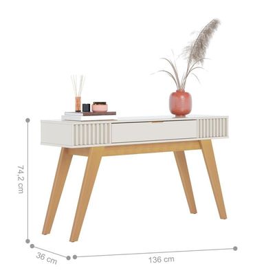 Conjunto Home Para Tv E Aparador Diana Freijo Off-white