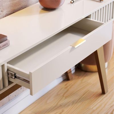 Conjunto Home Para Tv E Aparador Diana Freijo Off-white