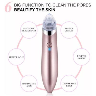 Máquina Sucção A Vácuo Remove Cravo Aparelho Acne Cleaning